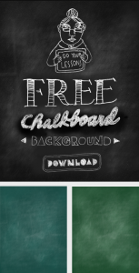 Free downloadable chalkboard background