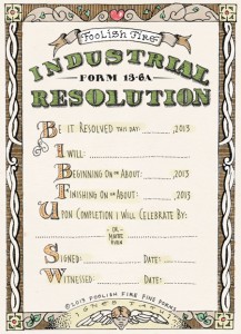 Industrial Resolution Form 13-16A