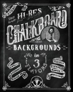 High-Res Chalkboard Background